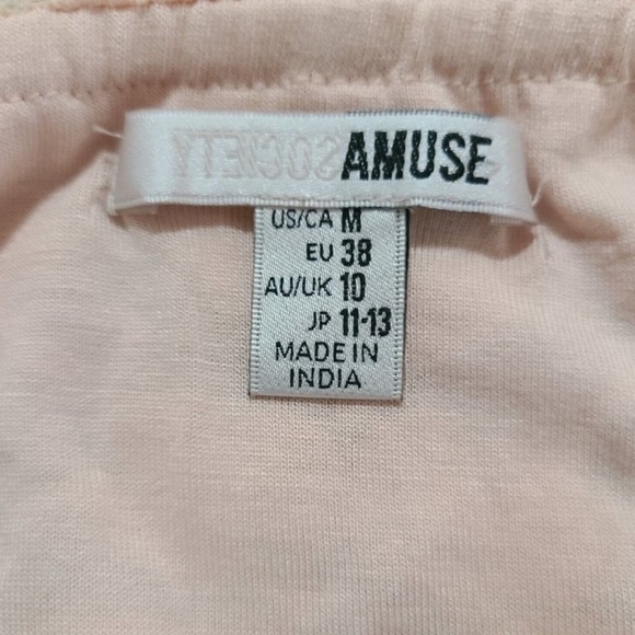 AMUSE SOCIETY Lima Dress in Peach NWT